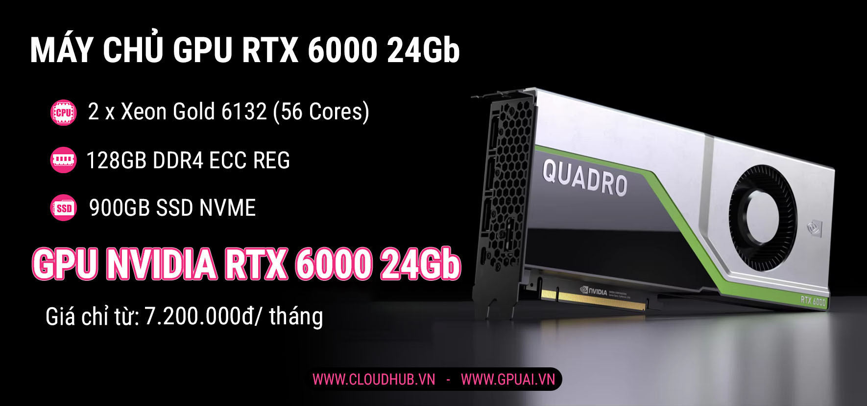 Máy Chủ GPU Nvidia RTX 6000
