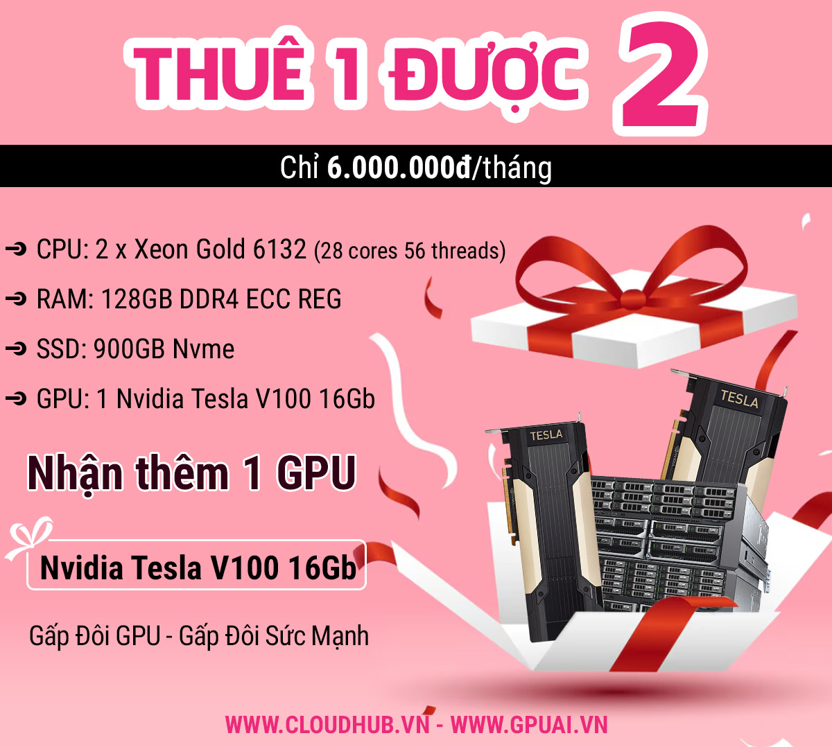GPU Tesla V100 16Gb